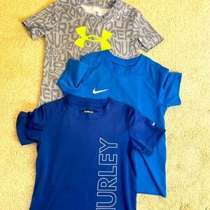 Lot of 3 dri fit name brand shirts 4t.
